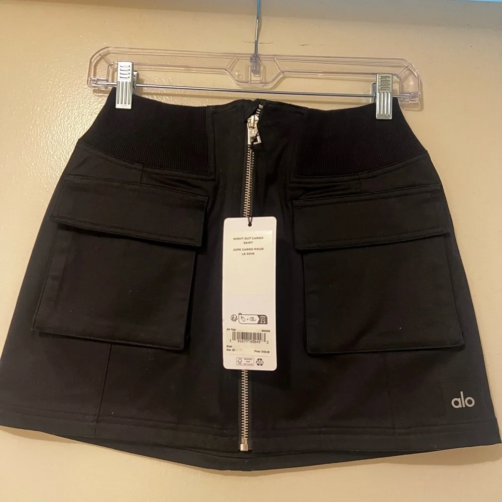 Alo Night Out Cargo Skirt